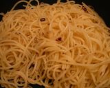 じゃこと水菜と大葉のペペロンチーノ！作り方5写真