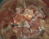 鶏もも肉とパプリカの甘酢炒め作り方1写真
