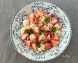 桃のカプレーゼ作り方4写真