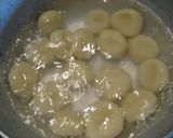 ひんやりフルーツクリーム白玉作り方4写真