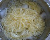イチジクと生ハムの冷製パスタ作り方2写真