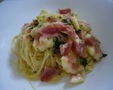 イチジクと生ハムの冷製パスタ作り方4写真