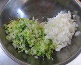 かさ増し♪ｷｬﾍﾞﾂﾒﾝﾁ作り方1写真