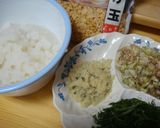 大葉にんにく醤油でぶっかけうどん♪作り方2写真