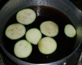なすの冷たい煮物　柚子あんかけ作り方2写真