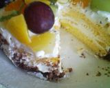 モントンで♪果物いっぱいケーキ☆作り方9写真