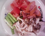 ウインナーと野菜のあっさり炒め作り方1写真
