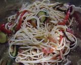 夏野菜の冷製パスタ作り方7写真