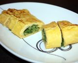 ねぎ塩入り卵焼き作り方6写真