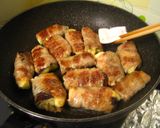 さっぱりカリッとジューシー☆茄子の肉巻き作り方10写真
