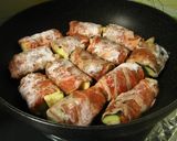 さっぱりカリッとジューシー☆茄子の肉巻き作り方7写真