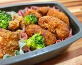 高校生男子お弁当24年9月11日作り方2写真