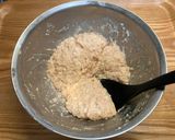 【鶏肉で豆腐ハンバーグ】水切り不用で簡単♪作り方4写真