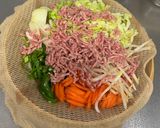 せいろで焼きそば作り方1写真