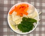 1/2日分の野菜が摂れるほうとう風うどん作り方3写真