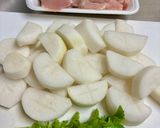 大根と鶏肉のうま煮♪作り方1写真