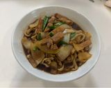 スタ満そば風ラーメン　パクチー乗せ作り方6写真