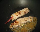 ナスとパプリカとチーズの豚肉巻☆味噌風味作り方3写真