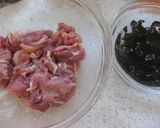 豚肉と卵のオイスター炒め作り方1写真