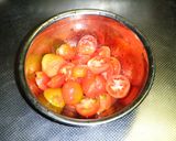 自家製トマトを使ったトマトジャム作り方1写真