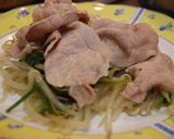 美味しいタレで豚しゃぶ野菜添え♪作り方5写真