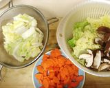 ボリュームたっぷり☆白菜と鶏団子のスープ作り方1写真