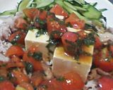豆腐と豚肉のトマトソースがけ（冷製）作り方4写真