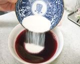 ぷるぷる食感が楽しい☆グレープ炭酸ゼリー作り方1写真