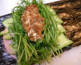 おかひじき海苔巻き作り方3写真