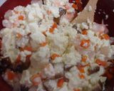 レンジで簡単♪ヘルシー豆腐の茶巾蒸し作り方3写真