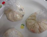 レンジで簡単♪ヘルシー豆腐の茶巾蒸し作り方6写真