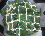 カボチャとほうれん草のマヨネーズ焼き作り方5写真