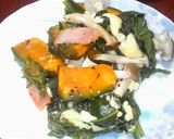 カボチャとほうれん草のマヨネーズ焼き作り方7写真