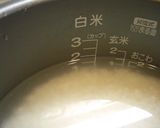 簡単♪シーチキン×なめたけ炊き込みご飯作り方1写真