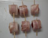 プチトマトのベーコン巻き作り方3写真