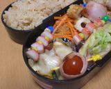 プチトマトのベーコン巻き作り方7写真