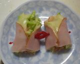 ほうれん草とじゃこのハムチーズ巻き焼き作り方10写真
