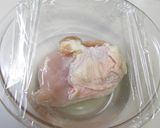 レンジでチン！ズボラな私の鶏の酒蒸し。作り方2写真