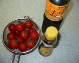 ミディトマトのゴマ油&麺つゆサラダ作り方4写真