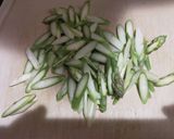 アスパラとツナの炊き込みご飯作り方1写真