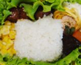 キティママとモーリーのお弁当✿キャラ弁作り方2写真
