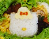 キティママとモーリーのお弁当✿キャラ弁作り方5写真