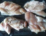 ポッカレモンでチキンのレモンステーキ煮作り方1写真