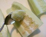 白瓜とワカメの酢の物作り方1写真