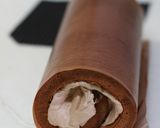 卵白消費♪チョコロールケーキ♡作り方22写真