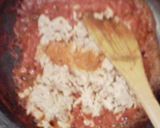 ツナとほうれん草のトマトソースパスタ作り方3写真