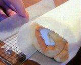 チーズクリームのレモンロールケーキ作り方16写真