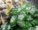 あおやぎとオクラの酢味噌和え作り方8写真