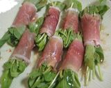 ルッコラと生ハムのひとくちおつまみ作り方3写真