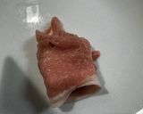 焼肉のタレで簡単 さつまいもの豚肉巻き 照り焼き作り方4写真